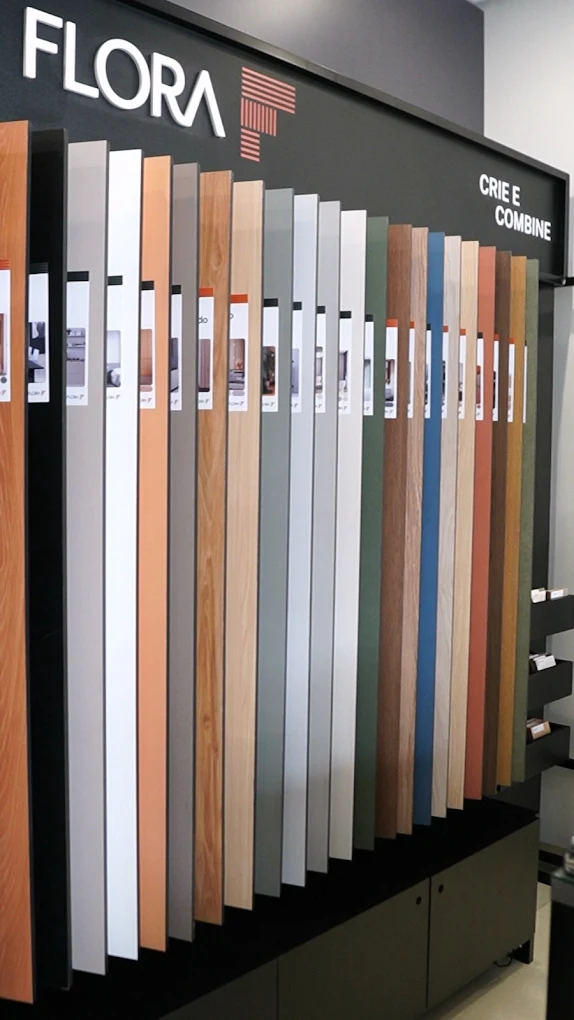 Painel de cores MDF Flora — Crie e Combine